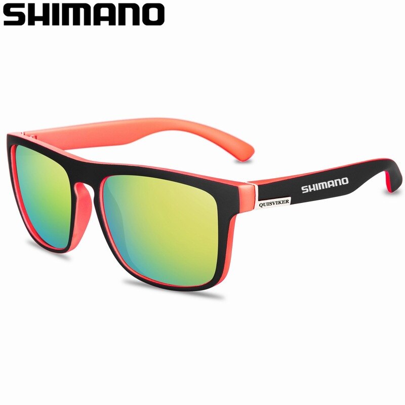 Shimano Gepolariseerde Vissen Bril Mannen Vrouwen Zonnebril Buitensporten Bril Camping Wandelen Driving Eyewear UV400 Zonnebril: 02