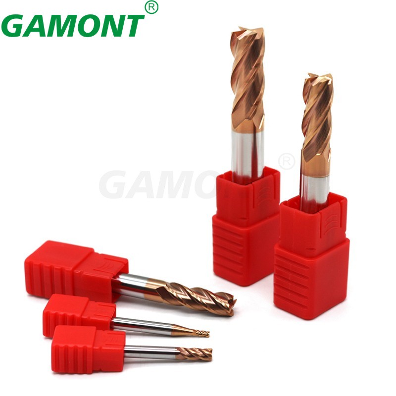 GAMONT Milling Cutter Alloy Coating Tungsten Steel Tool Cnc Maching HRC55 Endmill Top Milling Cutter Milling Machine Tools 6.0mm
