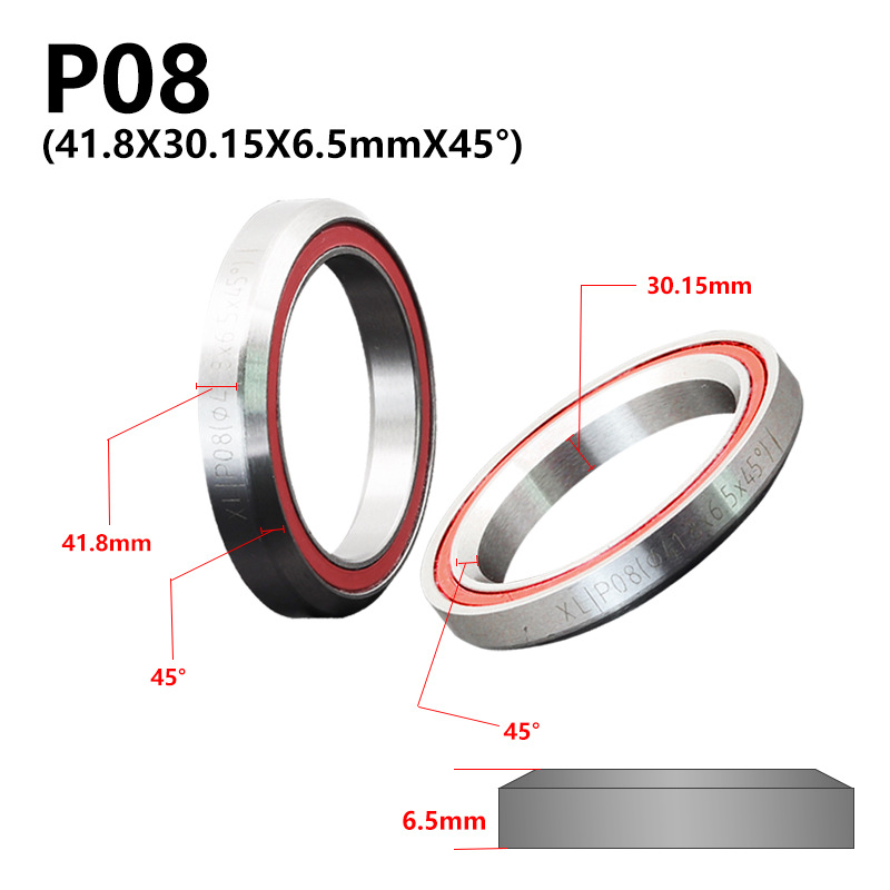Bicycle Headset Bearings 41/41.8/47/49/51/52mm Mtb Road Mountain Bike Scooter Headset Bearing Repair Parts Cycling Accessories