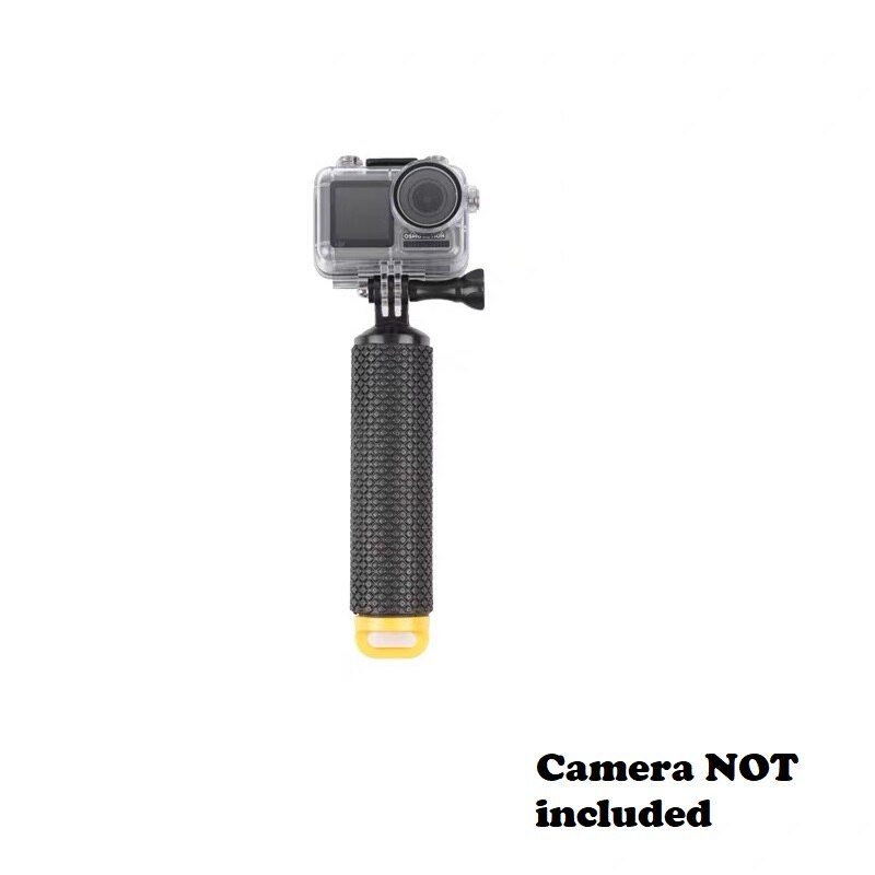 Flytande handtag handtagsfäste flyttillbehör för go pro floaty gopro hero 9 8 7 6 yi 4k eken sjcam osmo actionkamera: Grå färg