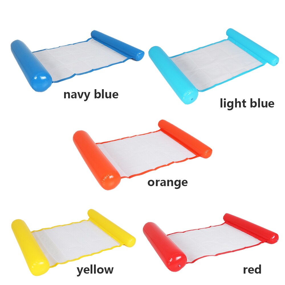 Inflatable Float Cushion Bed Floating Swimming Mattress Foldable Swimming Pool Chair Sea Swimming Swimming Pool