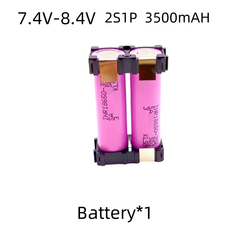 20A 18650 35E 3500mAh 7000mAh 2S 3S 4S 5S 6S /1P 2P 7.4V 12.6V 14.8V 18V 25.2V For Screwdriver batteries weld battery pack: green