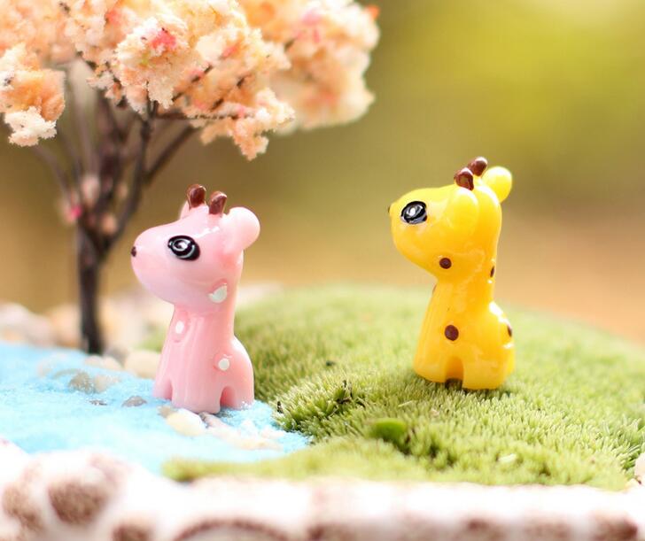 Mini Giraffe Micro Landscape Decoration