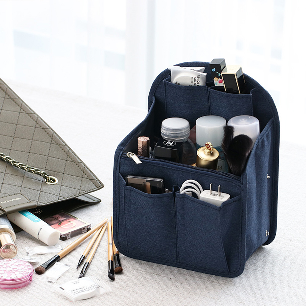 Backpack Organizer Insert Nylon Organizer Insert for Backpacks Rucksack Shoulder Bag Women Daypack Divider Foldable