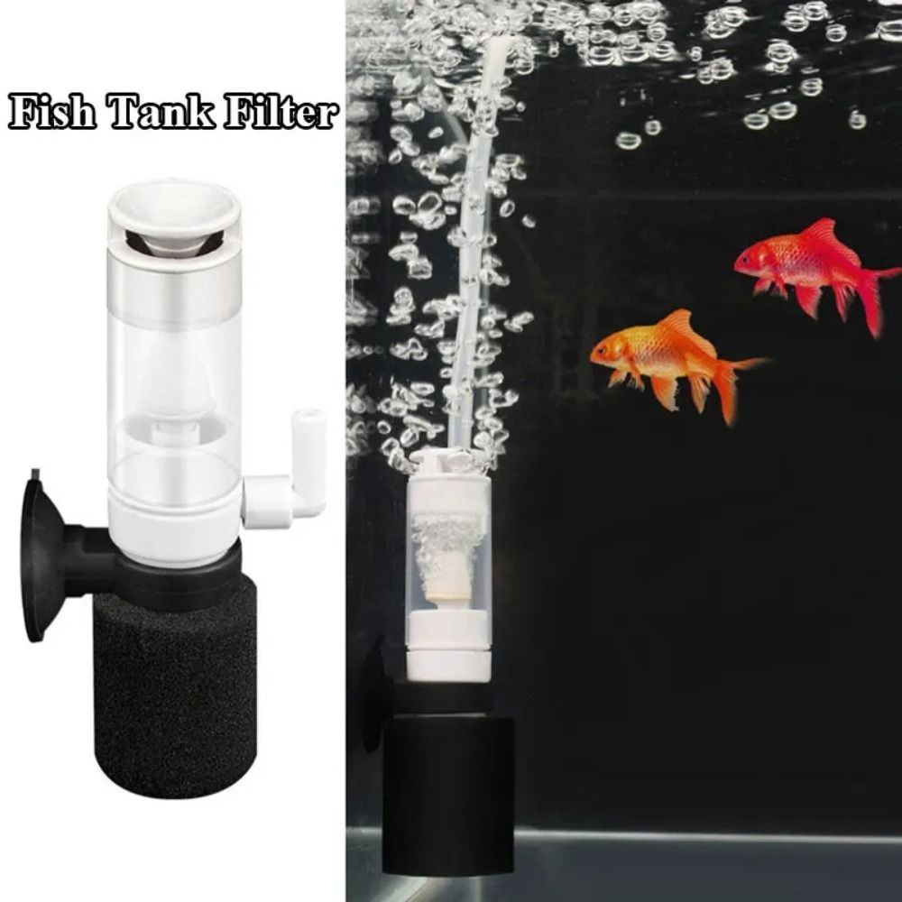 Mini Aquarium Filter Ultrastille Multi Layer Aquarium Waterzuiveraar Praktische Aquarium Spons Filter Pompen