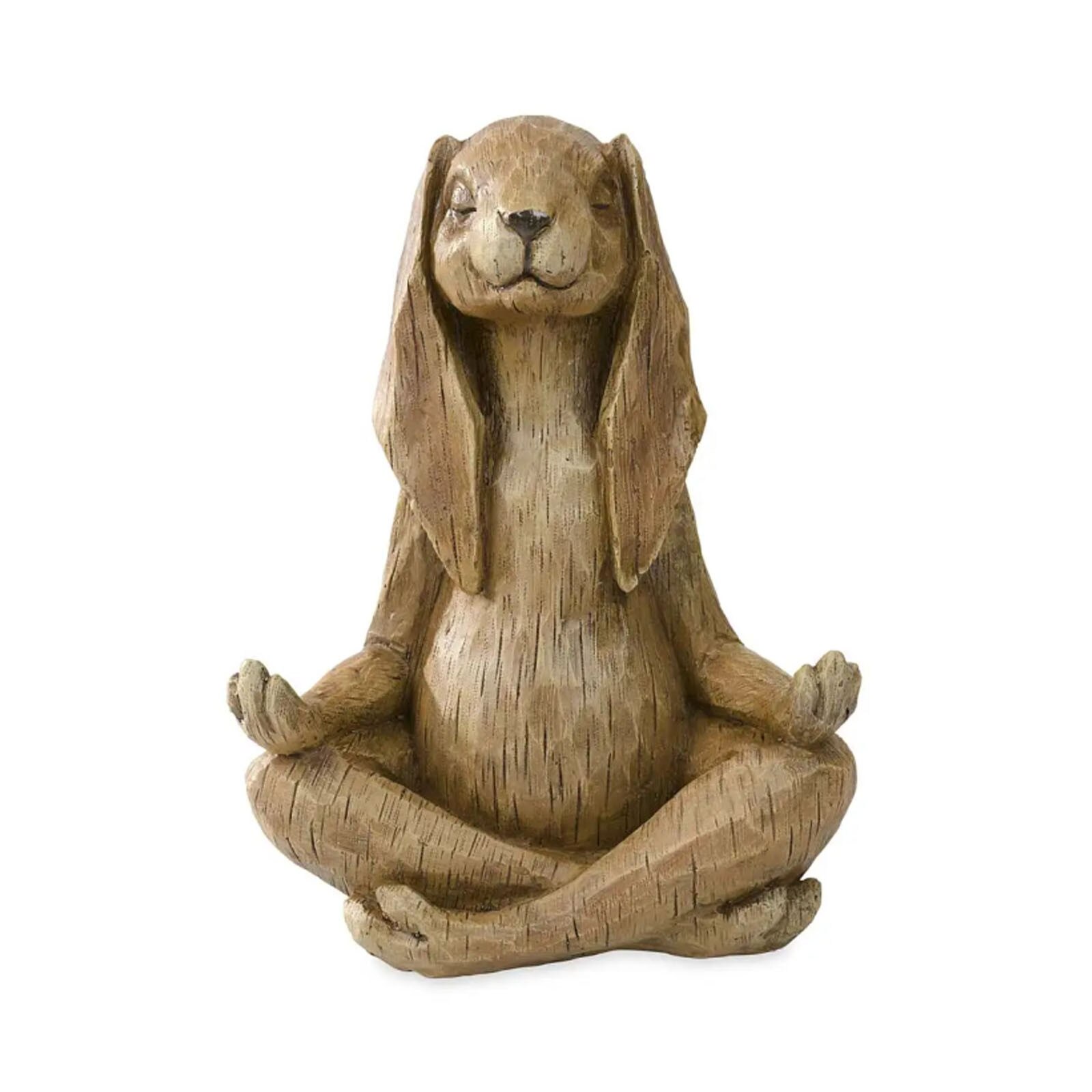 Statue de chat en forme de bouddha, 4 #, Sculpture en plein air, décoration, Art Animal, d'ornement: B
