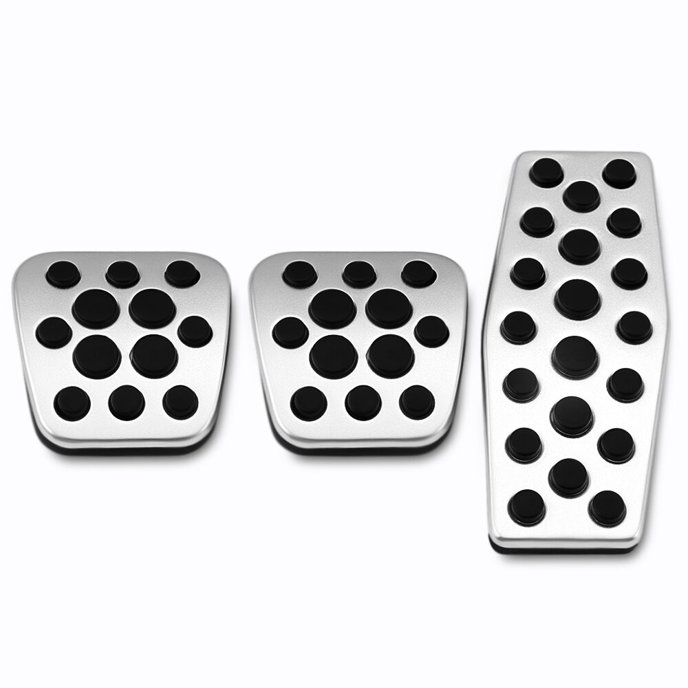 Auto aluminium gaspedaal voetpedalen voor chevrolet cruze trax voor opel insignia sedan sport tourer -: Mt 3 stuks