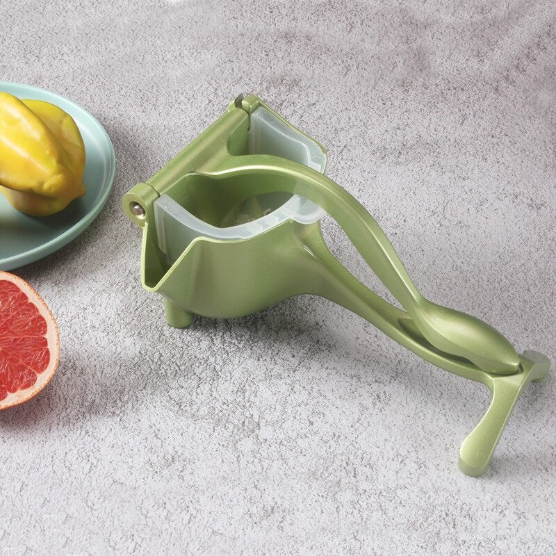 Manual Juicer Pomegranate Juice Squeezer Pressure Lemon Sugar Cane Juice Kitchen Fruit Tool: green