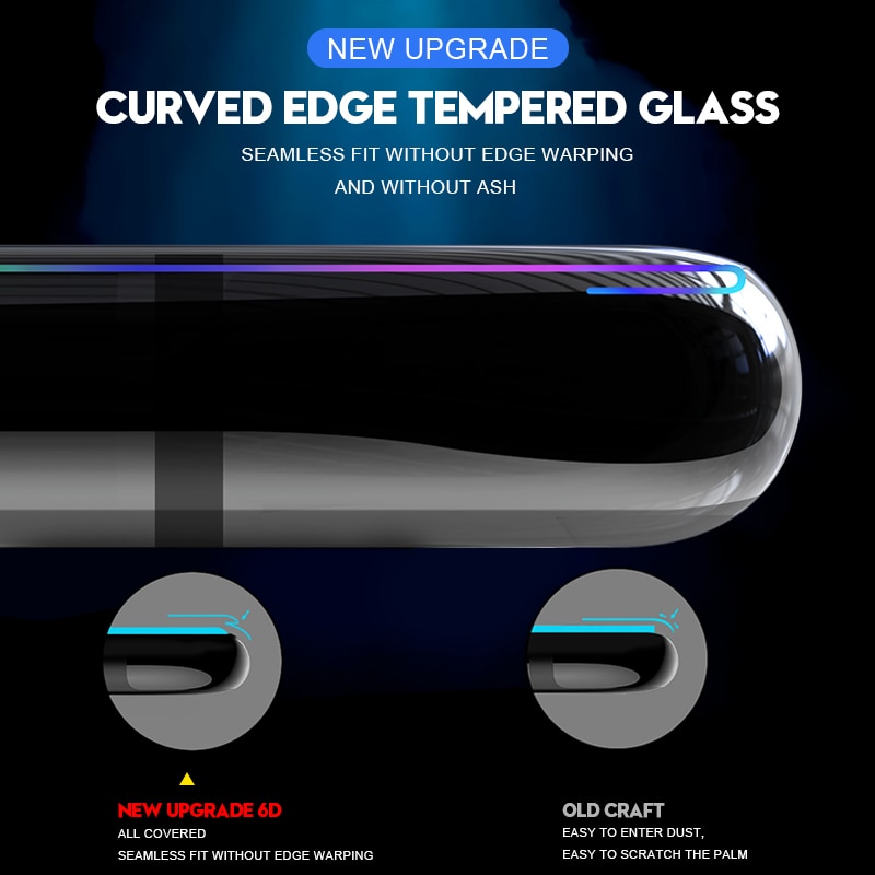 9D Curved Edge Tempered Glass Film For Samsung Galaxy Tab A 10.5 A 10.1 8.0 Screen Protector For Galaxy Tab S4 S5e S6