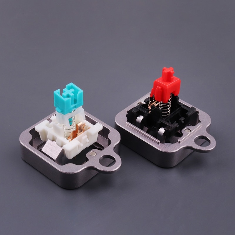 2 in 1 Mechanical Keyboard CNC Metal Switch Opener Shaft Opener for Kailh Cherry Gateron Switch Tester