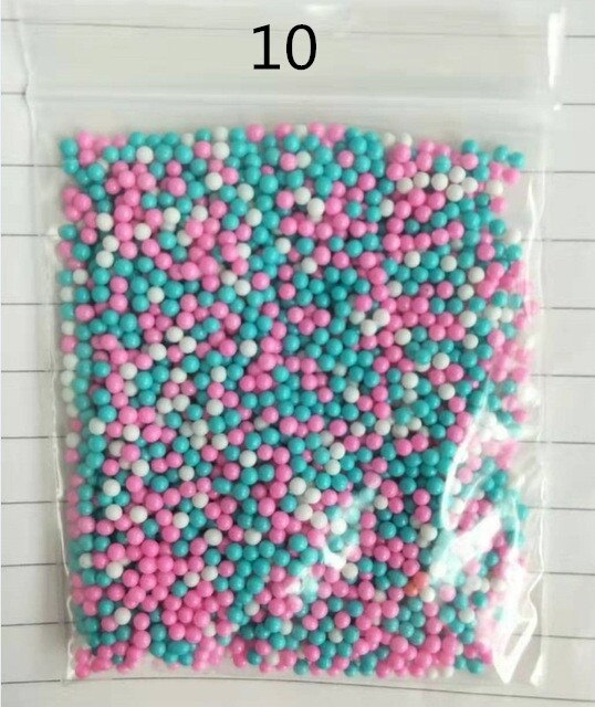 Mini Beads Ball For Clay Additives DIY Decoration Filler Sprinkles Supply Charms Accessories Toys: 11