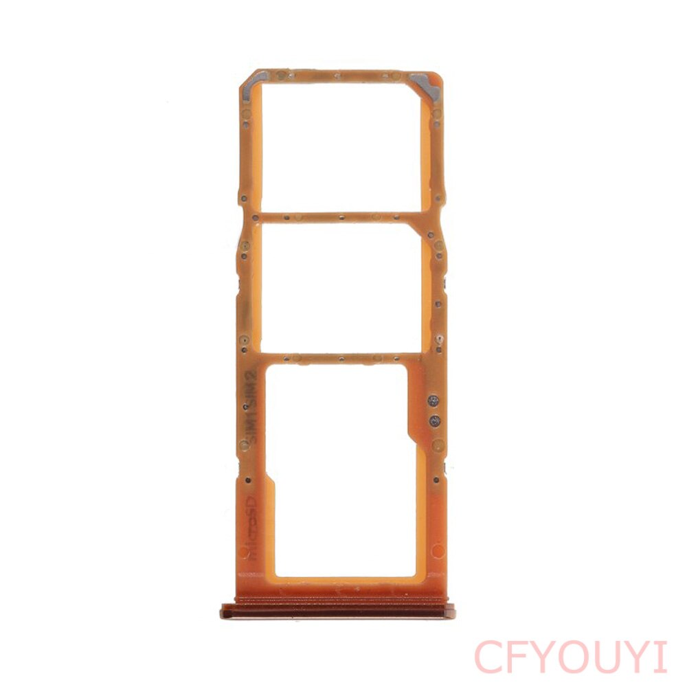 Sim + Micro Sd Card Tray Holder Slot Voor Samsung Galaxy A70 A705: Oranje