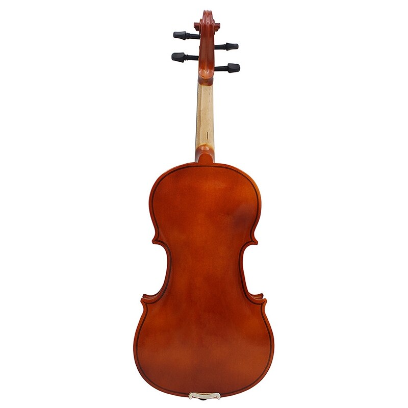 1/4 violin naturlig akustisk massivt træ gran flamme ahorn finer violin violin med sag kolofonium bue strenge skulderstøtte