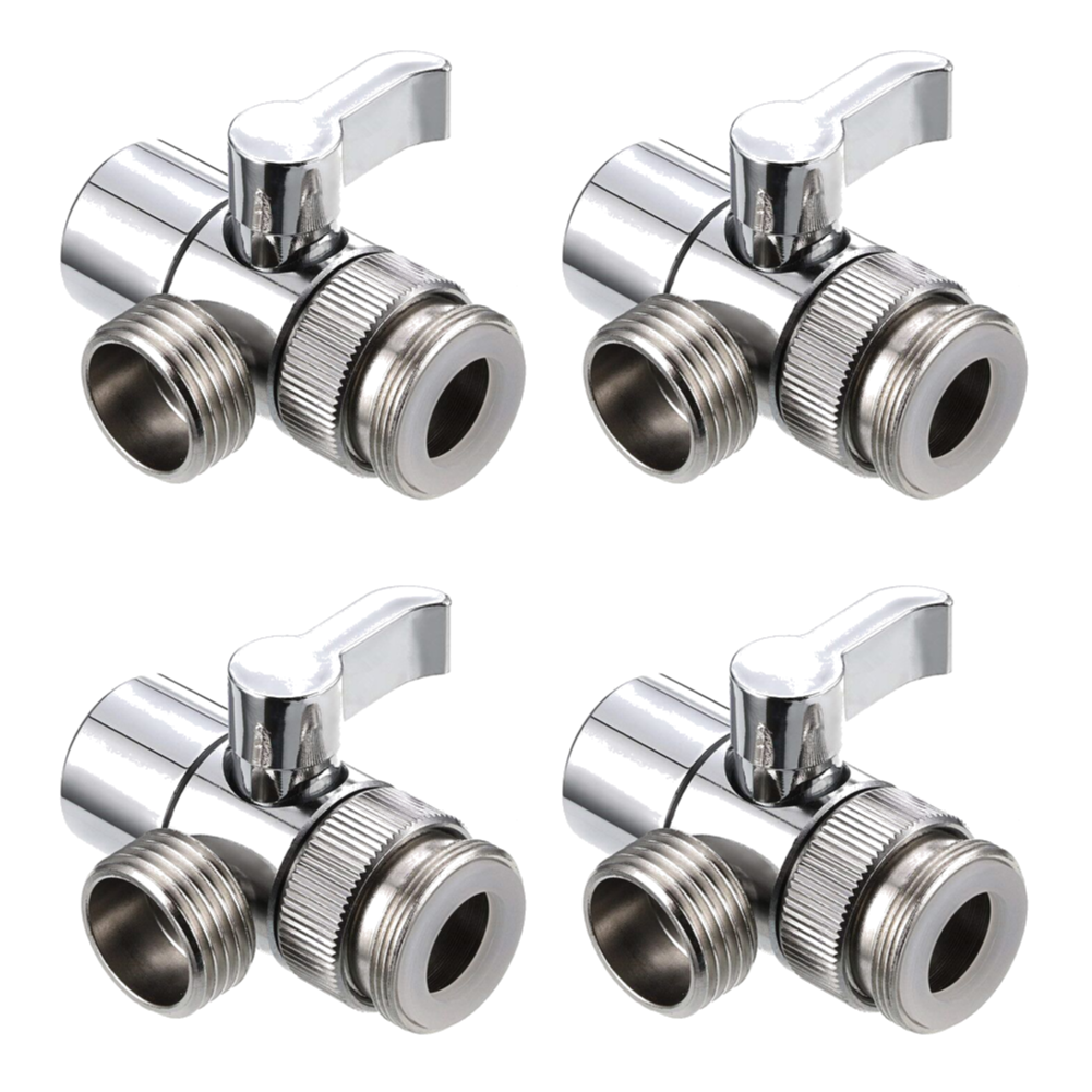 1-10PCS Switch Faucet Adapter Kitchen Sink Splitter Diverter Valve Water Tap Connector Separator For Sink Toilet Bidet Shower: Burgundy