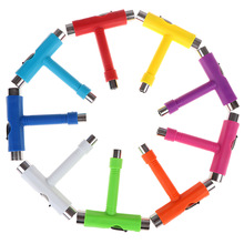 T-typ skateboard verktyg skruvmejsel socket skate t-tool spark scooter verktyg
