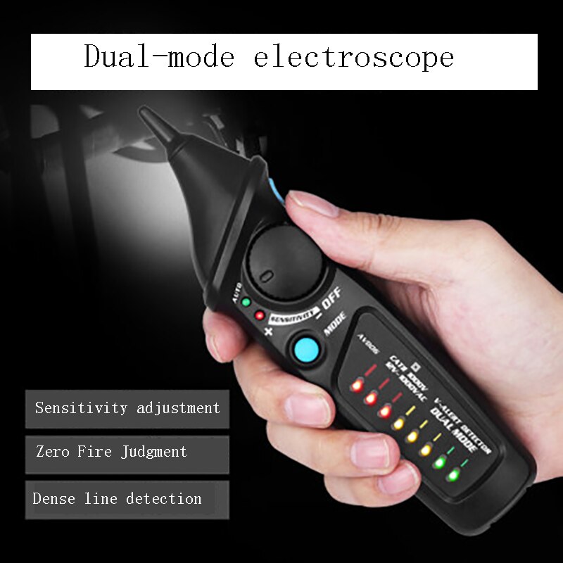 Digital Clamp Meter Zero live Wire Induction Electric Pen, Smart Electric Pen, Dual-Mode Voltage Probe Pen, Multi-Function Circ