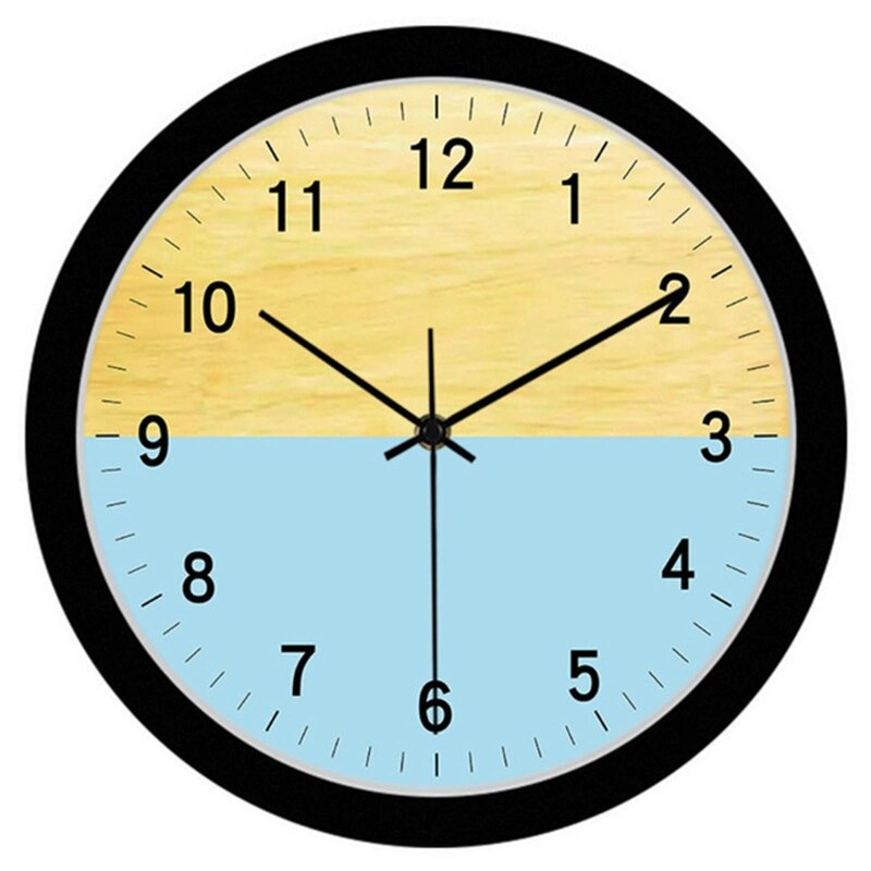 Chinese Style Wall Clock Led Glowing Intelligent Sound Control Mute Clocks: 07