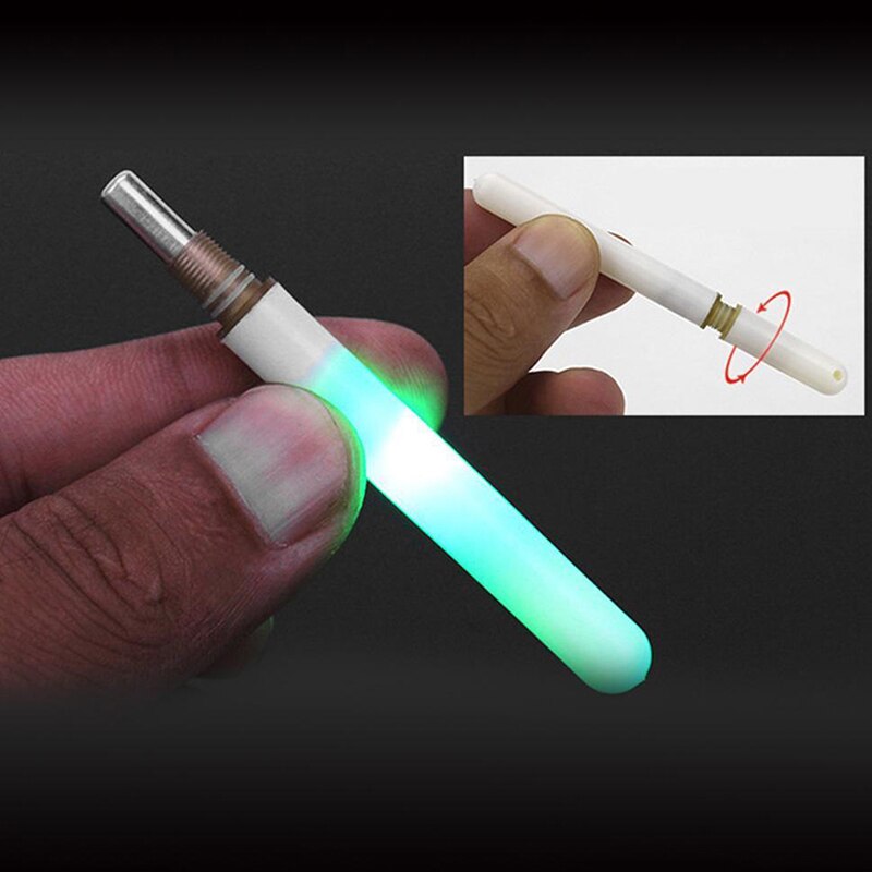1 stuk zeeotter hengel elektronische lichtstaaf nachtvissen vishengel waterdichte lamp zonder batterij visuitrusting
