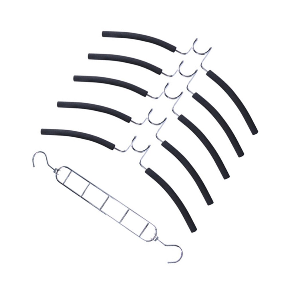 1pc Multilayer Coat Hanger Detachable Metal Multifunction Clothes Hanger
