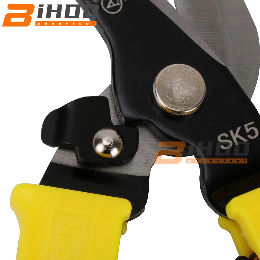 200mm Metal Shear Bevel Head Curved Cut Sheet Metal Heavy Duty Shear Scissors for Cutting Iron