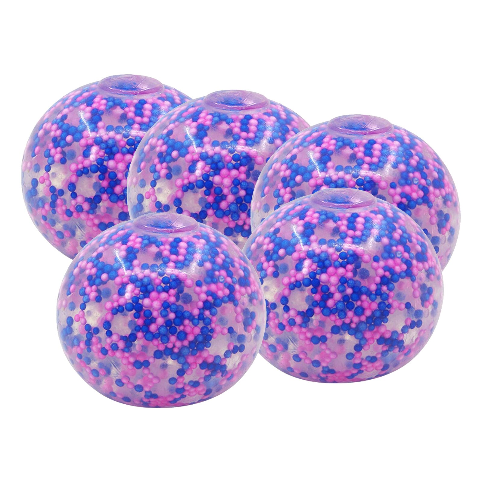 Stressabbau Ball quetschen Hand Ball Spielzeug Squeezable betonen Spielzeug betonen Linderung Ball Für Spaß quetschen steigend Weichen Klebrigen Ball: 5Stck