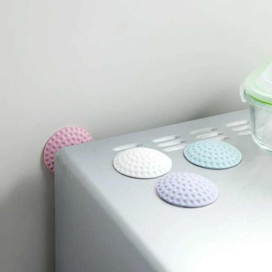 10Pcs Anti-Botsing Crash Pad Deurknop Lock Pad Rubber Mute Muur Pad Crash Pads Deur Deurknop Matten deur Stopt Kids Veiligheid