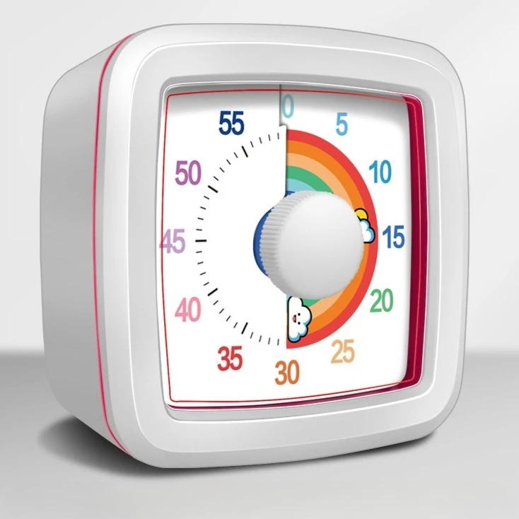 Kinder-Timer, Selbstdisziplin-Gerät, visuelles Zeitmanagement, Grundschüler, Studium, Hausaufgaben, Fokus, Werkzeug, Lernhilfe, Uhr: Armee Grün