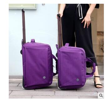 Oxford trolleytassen op wielen, handbagage, rolkoffers, handbagagekoffers voor dames en heren, reistassen