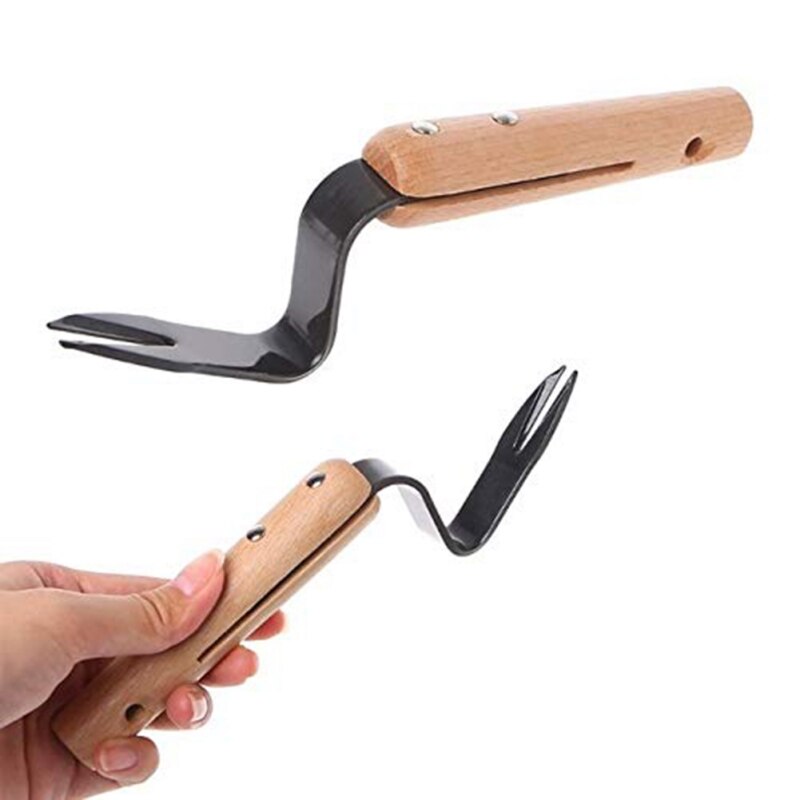 Weeding Tool Portable Anti-rust Outdoor Lawn Weeder Garden Hand Tools Handle Garden Remove Weeds Shovel Garden Cour