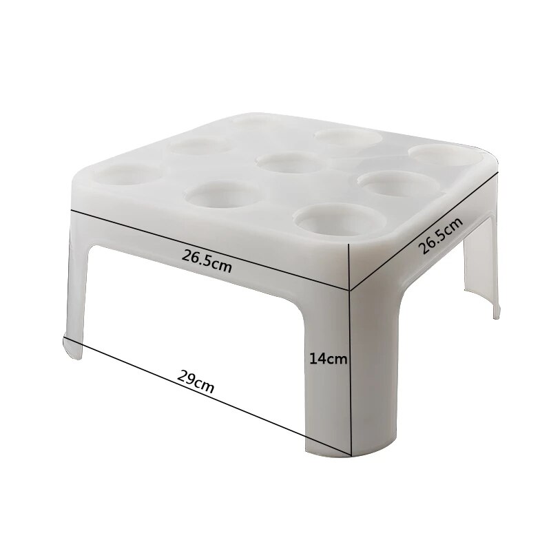 Beer & Wine Drying Rack,Fast Rack Bottle Drying Rack & Tray Kit ,Dry or Store your Beer, Wine or Bomber,Bar Accessories: Default Title