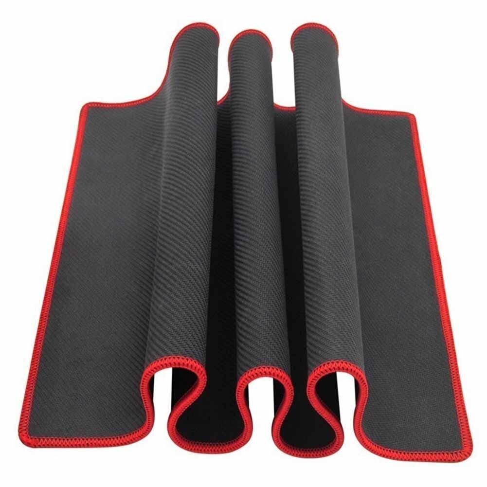 Computer Mouse Mat Color Edge Stitch Ultra Large Games Mouse Pad Mat for PC Laptop