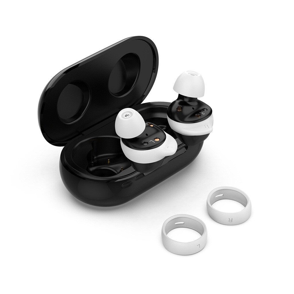 8pc Silikon Ohrhörer Abdeckung Tipps Ersatz Ohr Gele Knospen für Samsung Galaxis Knospen Kopfhörer Schützen: Weiß 