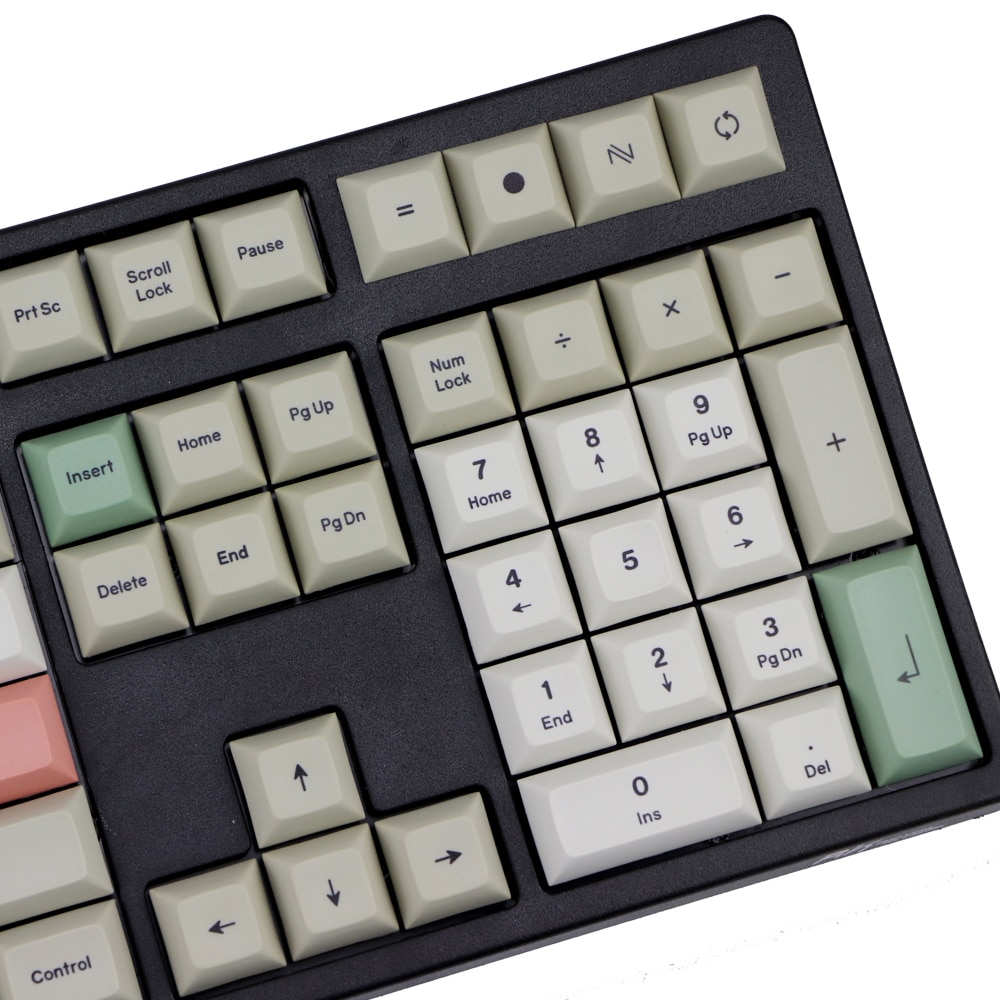 In Stock PBT DSA 9009 Keycap Set dye subbed keycaps