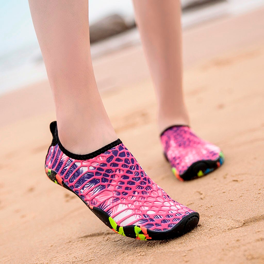 Perimedes para buty na plażę boso szybkie suche buty do wody drukowane pływanie letnie buty do wody buty do pływania buty do wody # g40