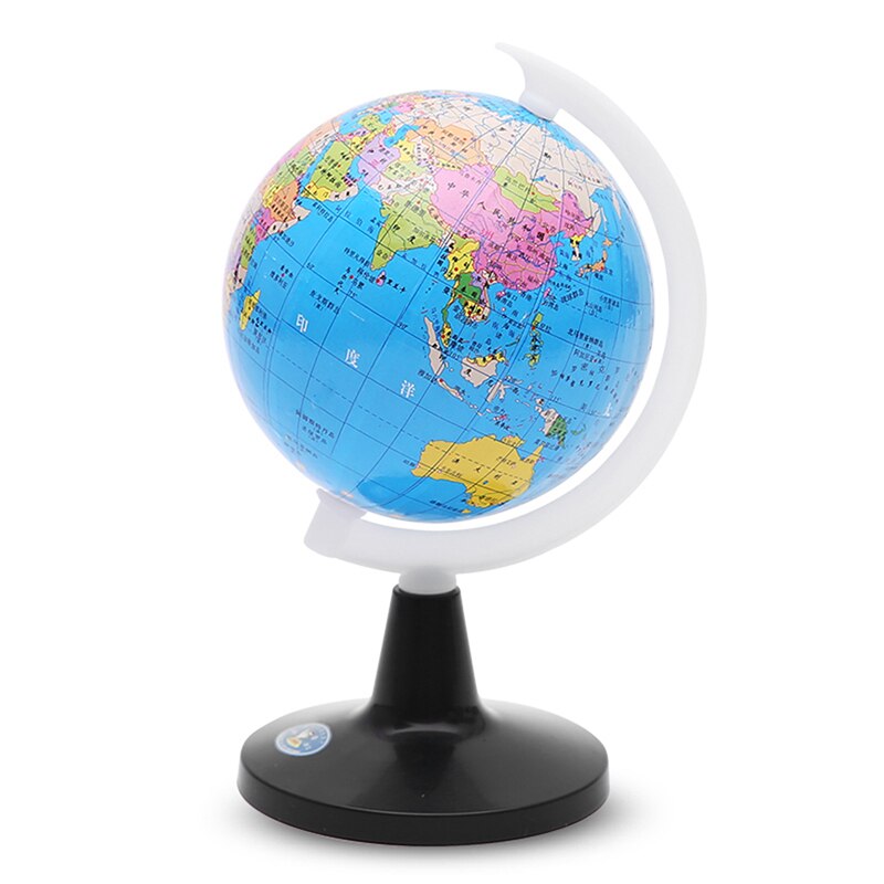 Kleine Globe Van De Wereld Met Stand Aardrijkskunde Educatief Speelgoed Voor Kids Globe Met Labels Van Continenten, landen, Capitals