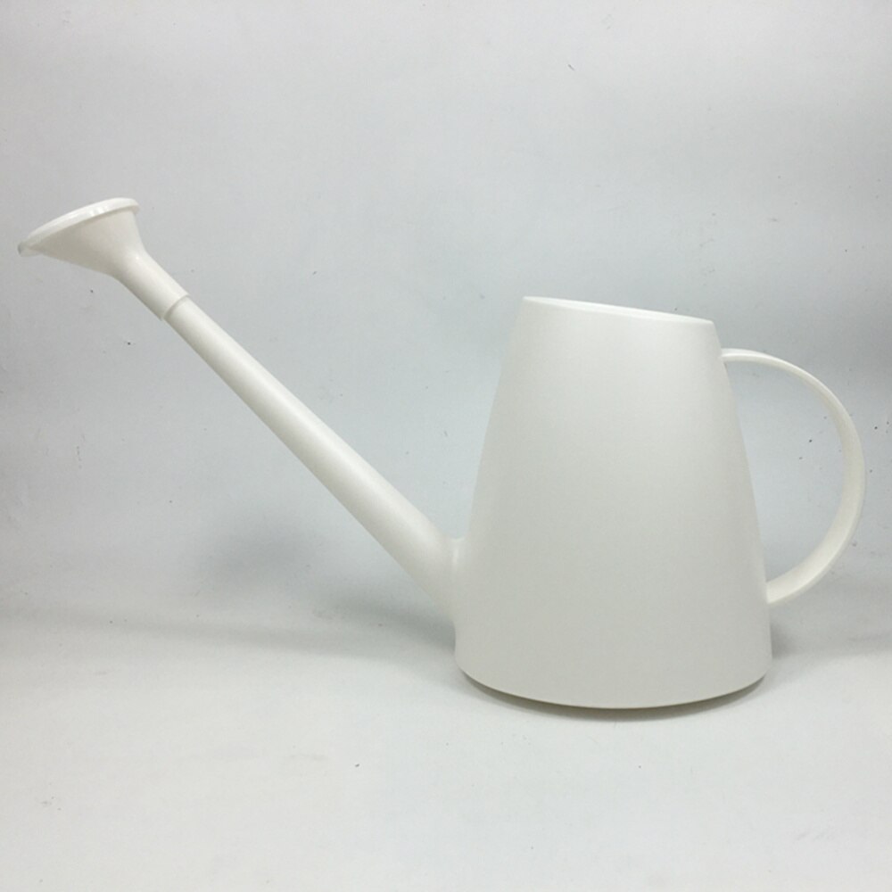 Arrosoir maison arrosoir à longue bouche pour plantes extérieures et d'intérieur (blanc)