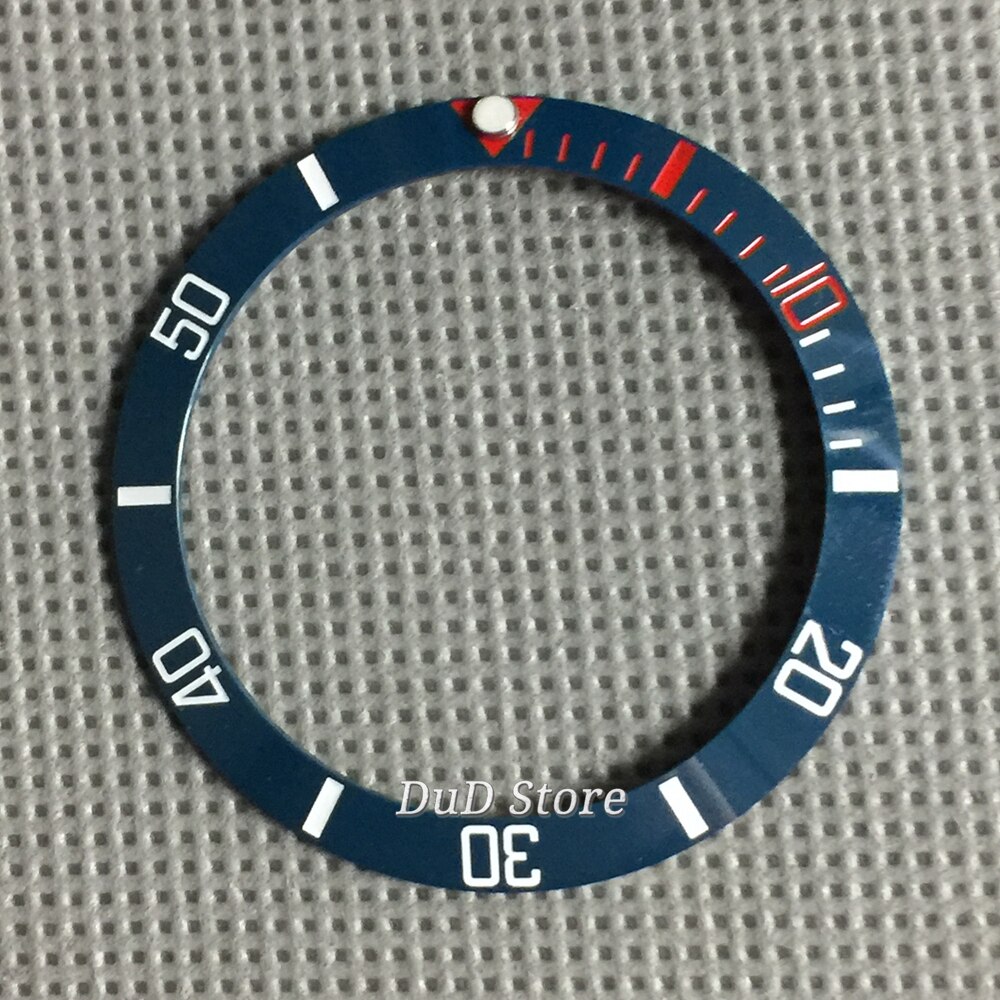 Bliger – lunette de montre automatique en céramique, 38mm, bleu foncé, blanc, 40mm,: 2