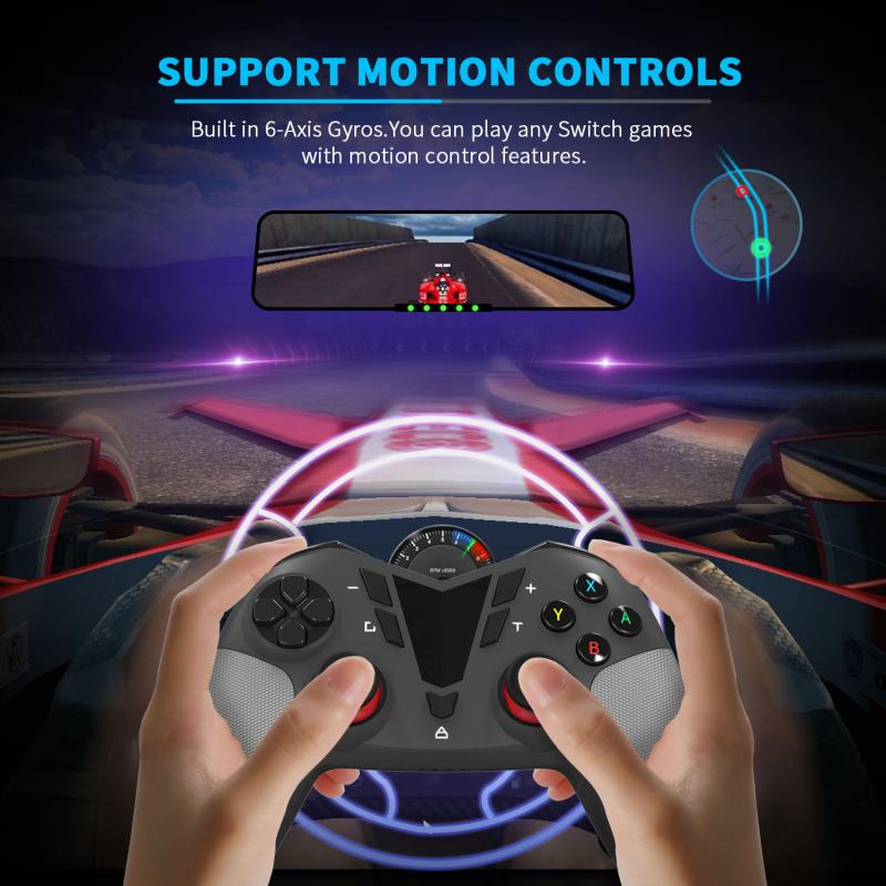 With NFC 6-axis Gyroscope Vibration Gamepad Full Function Controller Bluetooth Wireless Gamepads For Switch NS Pro/Lite