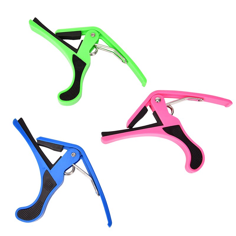1PCS 6 Colors Key Acoustic Classic Guitar Capo For Tone Guitar Capo Quick Change Clamp