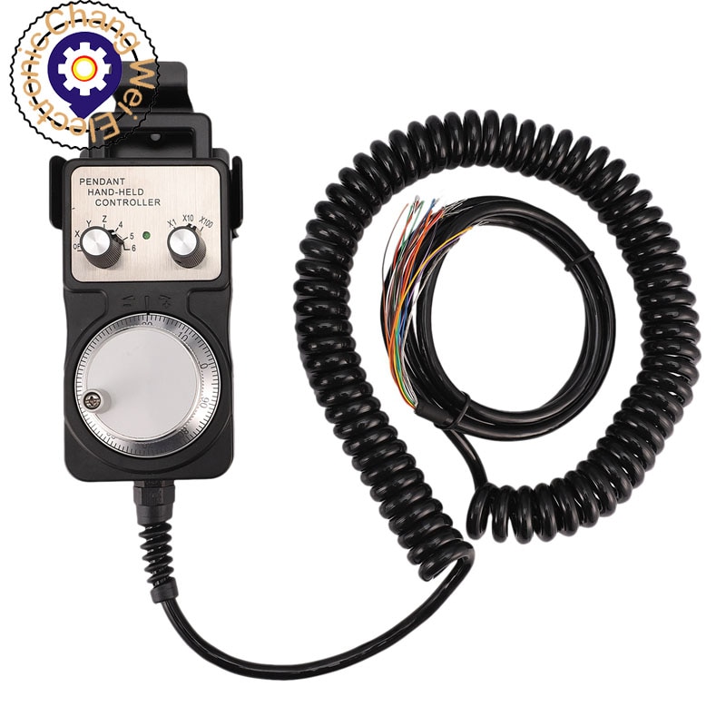 4-As 6-Axis Cnc Motion Controller Elektronische Handwiel Encoder Handheld Encoder Mpg Controller Handleiding Pulsgenerator mach