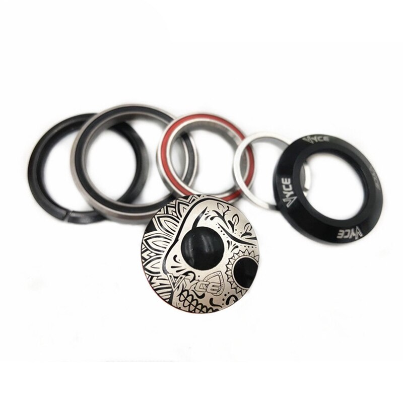 Bike Headset 42Mm 52Mm CNC 1 1/8Inch-1 1/2Inch Tapered Tube MTB Bike Road Bicycle Bearings Headsets 4252T Cycling Parts