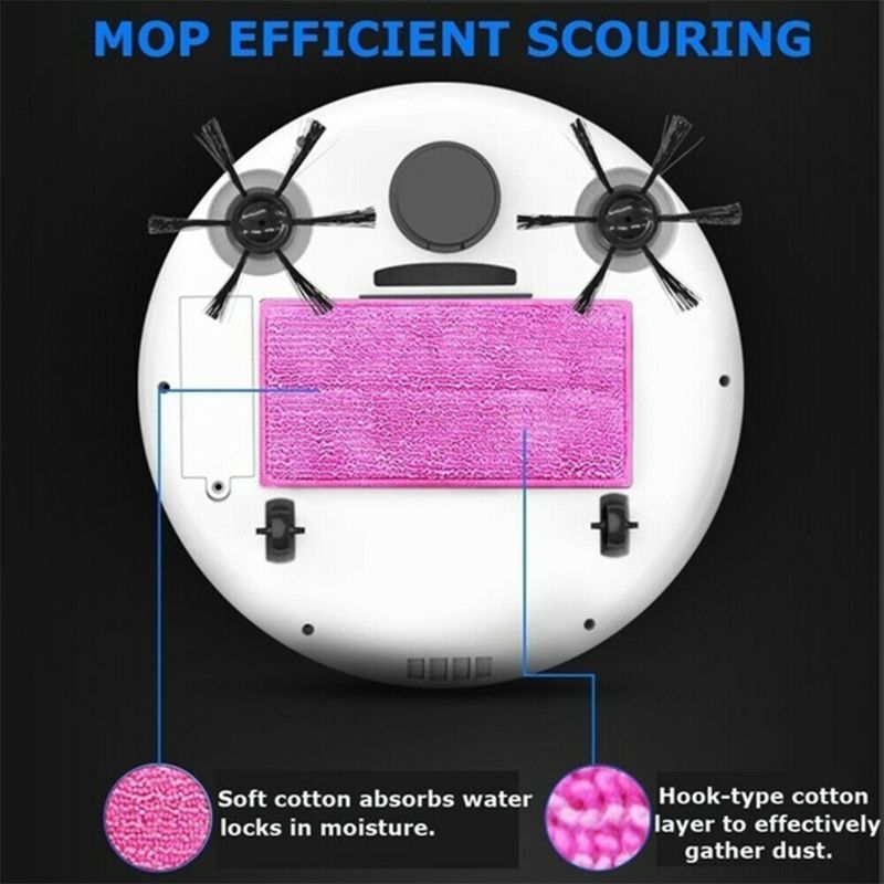 Multifunctional Robot Vacuum Cleaner 3-In-1 Auto Rechargeable Smart Sweeping Robot Dry Wet Sweeping Vacuum Cleaner Hom