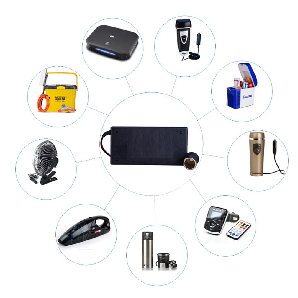 220V to 12V vehicle inverter