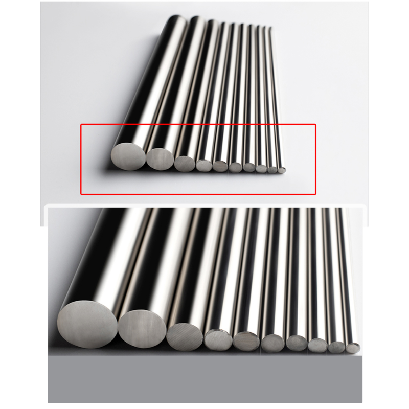 Barra de torno de acero inoxidable 303, surtido de herramientas para manualidades DIY, diámetro de 2mm, 3mm, 4mm, 5mm, 6mm, 8mm, 10mm, eje lineal