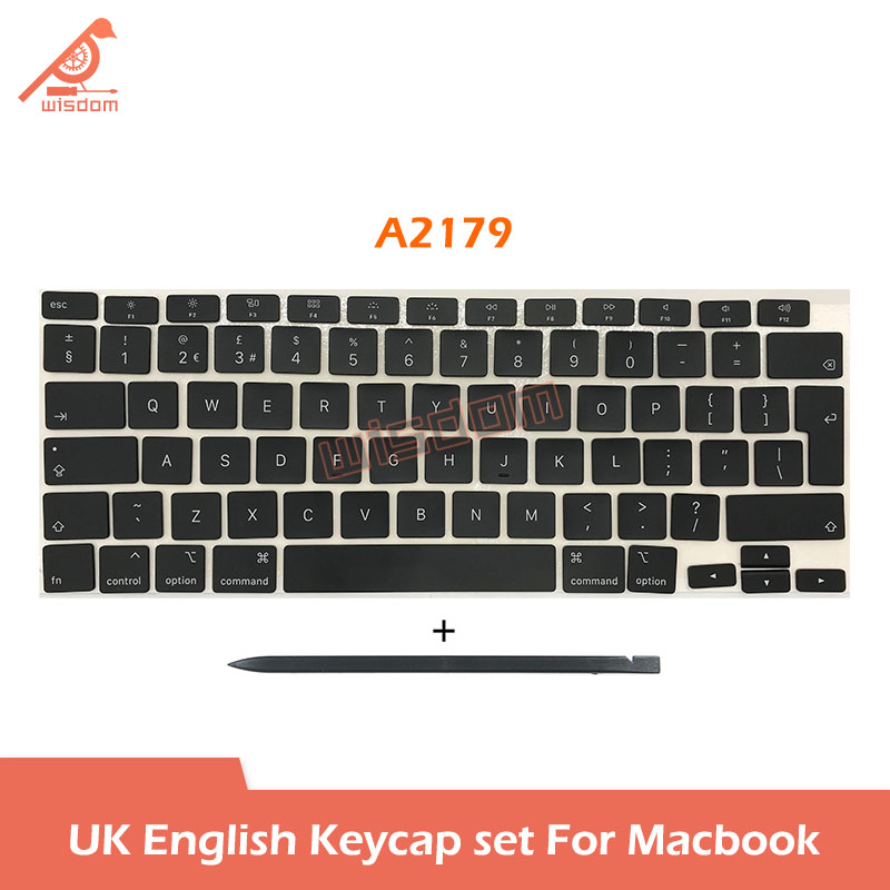 Laptop Uk Layout Keycaps Toetsen Voor Macbook A1466 A1502 A1707 A1989 A2337 A2338 A2141 A2681 A2442 A2681 A2681 A2941 Toetsenbord Reparatie: orange
