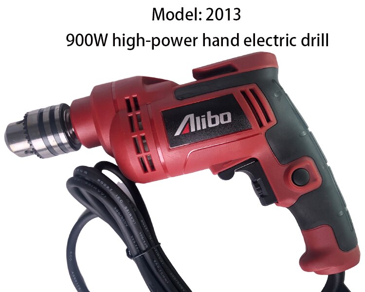Portable Impact Small Electric Drill Household Multifunctional Decoration Tool Screwdriver: gules2013