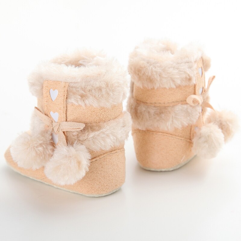 Emmababy Scarpe Da Neve Stivali bambino Del bambino della Greppia infante Appena nato Della Neonata Bottini Prewalker Molle