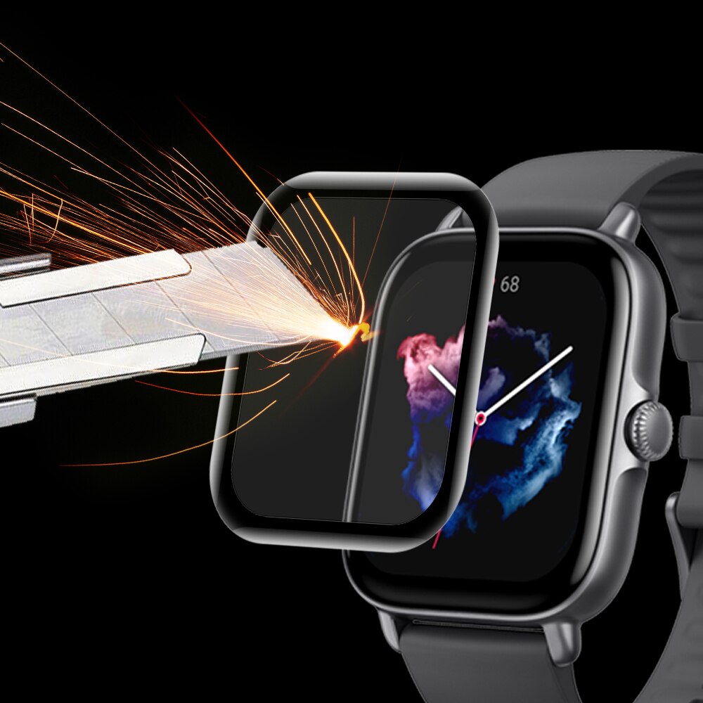 Film incurvé 3D pour Amazfit GTR 3 / GTR3 Pro / GTS 3, protecteur d&#39;écran pour montre intelligente, couvercle en verre souple