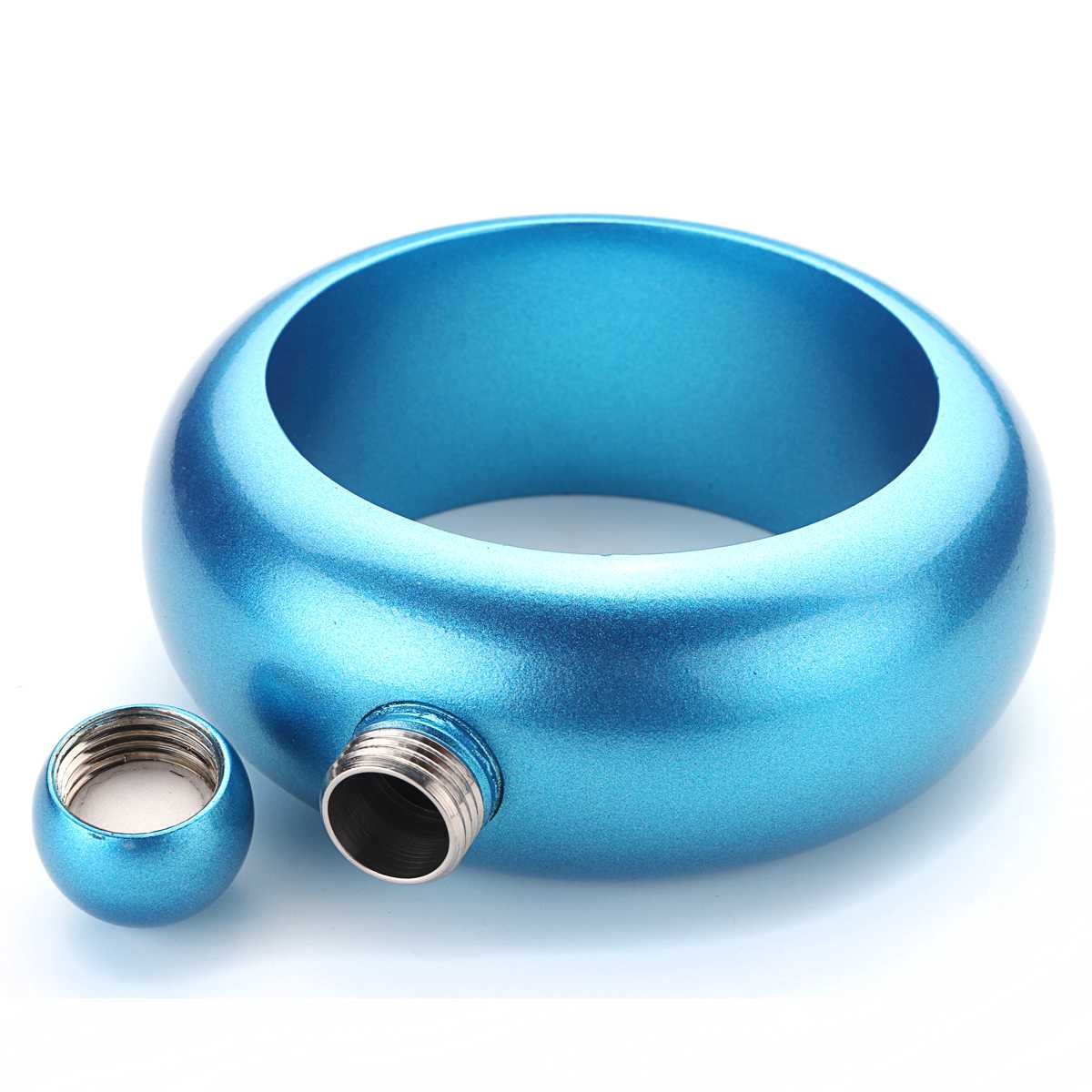 Bracelet en acier inoxydable Bracelet hanche flasque alcool whisky liqueur porte-Pot Drinkware bijoux