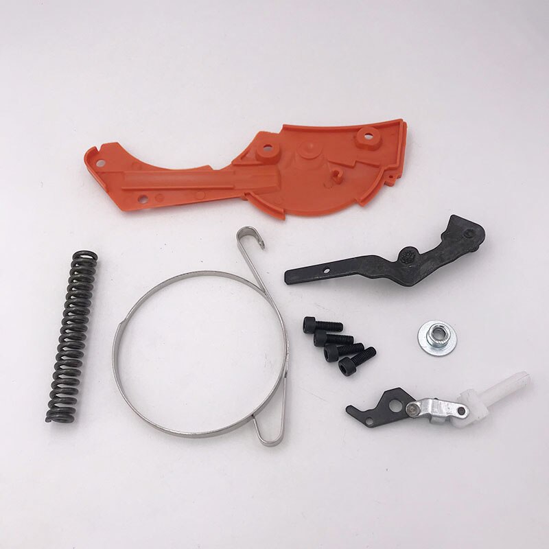 HUNDURE łańcuch hamulca zespół wiosna pokrywa staw kolanowy rękawem zestaw naprawczy dla HUSQVARNA 362 365 371 372 XP 372XP części robić pił łańcuchowych